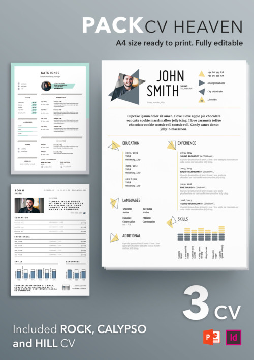 new cv templates