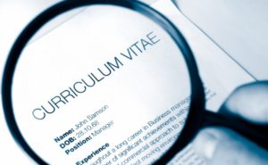 Errores al redactar el currículum